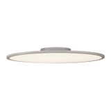 PANEL 60 round, LED Indoor ceiling light, silver-grey, 3000K