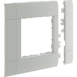 Frame cover modular, BR, ZS 55, OT 100, hfr, light grey