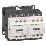 TeSys Deca reversing contactor - 3P(3 NO) - AC-3 - = 440 V 18 A - 24 V DC coil