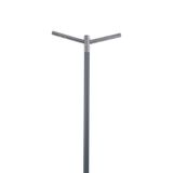 Pole mounting L 1015 B 90 H 250 d 76 colour: uncoated