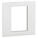 Arteor Surround Plate 3 Module Square White