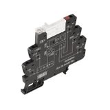 Relay module, 120 V AC ±10 %, Green LED, Rectifier, RC element, 1 CO c