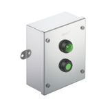 Enclosure, Stainless steel 1.4404 (316L), 150 x 190 x 81.5 mm