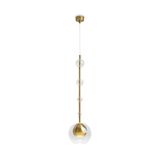Modern Ros Pendant lamp Brass