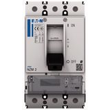 NZM2 PXR25 circuit breaker - integrated energy measurement class 1, 40A, 4p, variable, Screw terminal, earth-fault protection and zone selectivity