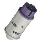 Mennekes Plug, 32A2p0h, low voltage, IP44 642A