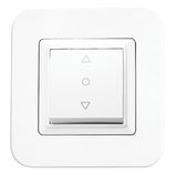 Linnera-Rollina One Button Blind Control Switch White