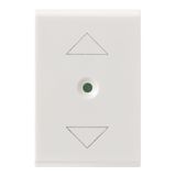 Button 1M arrows symbol white