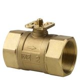 VAI61.50-40 - 2-port ball valve, internal thread, PN40, DN50, kvs 40