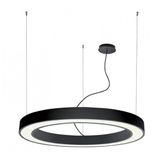 Suspended Black Ring D1800 3000K  Dimmable