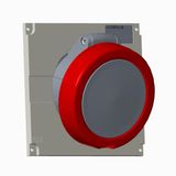 416ERAU6W Panel mounted socket