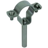 Conductor holder for HVI power conductor D 27-30mm w. bar  D 10mm L 75