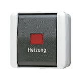 1-gang switch "Heizung" 10 AX / 250 V ~ 806HW