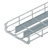 GRM-2T 55 400 G  Grid channel GRM, with 2 partitions, 55x400x3000, Steel, St, galvanized, DIN EN 12329