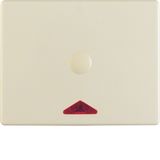 Centre plate imprint f. push-button f. hotel card, redlens , arsys, wh