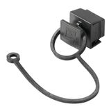 Protective cap for connector housing, IP67
