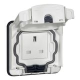 Socket outlet Plexo 66 - 1 gang unswitched - 13 A - 250 V~ - flush mounting