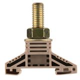Stud terminal, Threaded stud connection, 120 mm², 1000 V, 269 A, Numbe