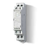 Mod.contactor 17,5mm.2NO 25A/24VUC, AgSnO2/Mech./Auto-On-Off/LED (22.32.0.024.4340)