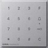 top keypad Gira TX_44 c.alum.