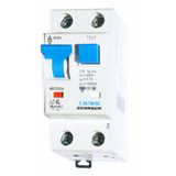 Combined MCB/RCD (RCBO) C16/1+N/100mA/Type AC