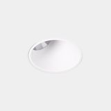 Downlight Play Deco Asymmetrical Round Fixed Trimless 6.4W LED warm-white 2700K CRI 90 13.6º Trimless/White IP54 509lm