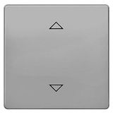 DELTA style button sys Shutter Platinum metallic