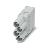 Module insert for industrial connector, Series: ModuPlug, PUSH IN with