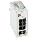 Industrial-Managed-Switch 6-Port 1000BASE-T 2-Slot 1000BASE-SX/LX ligh