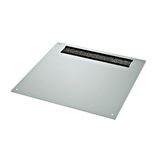 IS-1 top cover punched 60x80 RAL7035 lightgrey