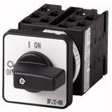Step switches, T0, 20 A, flush mounting, 5 contact unit(s), Contacts: 10, 30 °, maintained, With 0 (Off) position, 0-10, Design number 15248