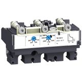 trip unit TM160D for ComPact NSX 250 circuit breakers, thermal magnetic, rating 160 A, 3 poles 3d