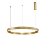 3000K Triac Dimmable Brass Gold Aluminium   & Acrylic  LED 60 Watt 4165Lm  230 Volt IP20   D: 100 H: 200 cm Adjustable Height