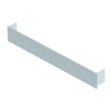 SES 35047  End closing part, 350x47mm, Steel, St, strip galvanized, DIN EN 10346