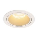 NUMINOS® DL L, Indoor LED recessed ceiling light white/white 3000K 20°