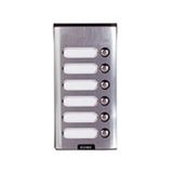 6-button additional wall cover plate