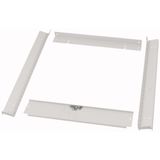 Mounting frame, fix, XE, HxW=600x1000mm, grey