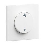 Controlled mechanical ventilation control Urbano white finish