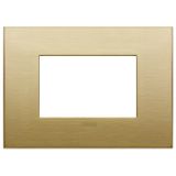 Classic plate 3M metal brushed brass