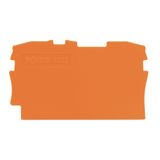 2002-1292 End and intermediate plate; 0.8 mm thick; orange