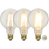 LED Lamp E27 G95 Soft Glow 3-step memory