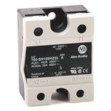 Allen-Bradley, 700-SH10JA12, Hockey Puck Style, Solid-State Relay, w/ LED Diag. Indicator, w/ Zero Cross Function, Rated Output of 10 Amp @ 42...265V AC, Rated Input of 80...130V AC