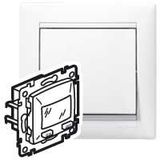 MOTION SENSOR WITHOUT NEUTRAL 250 W WHITE, ACCESSIBLE ON-OFF