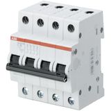 SH204M-C40 Miniature Circuit Breaker - 4P - C - 40 A