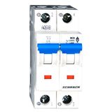 Miniature Circuit Breaker (MCB) DC-C2/2, 40ø C, 10kA