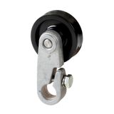 Actuating roller lever, AT4, 30 mm, With roller from insulated material, l 30 mm, For use with R-AT4