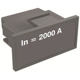 RATING PLUG In=500 A XT5 IEC