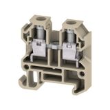 Feed-through terminal block, Screw connection, 4 mm², 690 V, 32 A, Num