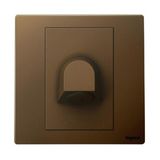 Mallia Senses - 1 gang cable outlet - 20A - Dark Bronze