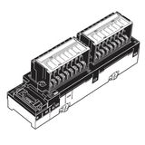 CompoNet output unit, High Functionality, 16 x transistor outputs, PNP CRT13099G